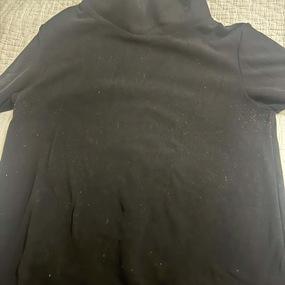 Dudley Stephens Black Turtleneck Sweater
